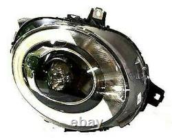 Lighthouse Left Led Parabole Black For Mini One/cooper S/d 14 Valeo