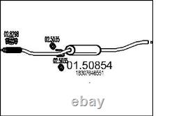 MINI COOPER, ONE, ONE LPG, MINI CONVERTIBLE INTERMEDIATE SILENCER