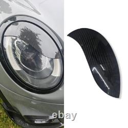 MINI COOPER S JCW One, F56 Hatch Genuine Carbon Fiber Angry Eye Headlight Covers