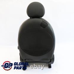 MINI Cooper One R55 R56 R57 Sport Right Front Seat in Black Leather