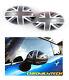 Mk1 Mini Cooper / One / S R50 R52 R53 Black Union Jack Mirror Cap For Lhd
