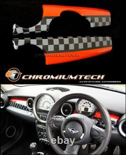 MK2 Mini Cooper/S / One R55 R56 R57 R58 R59 JCW Style Dashboard Panel Cover RHD