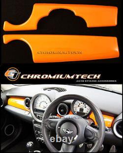 MK2 Mini Cooper/S / One R55 R56 R57 R58 R59 Orange Dashboard Cover LHD