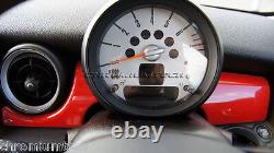 MK2 Mini Cooper/S / One R55 R56 R57 R58 R59 Red Dashboard Cover Rhd