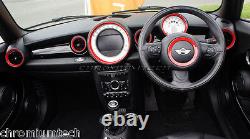 MK2 Mini Cooper/S / One R55 R56 R57 R58 R59 Red Interior Dashboard Ring Kit