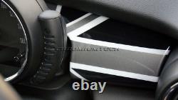 MK3 Mini Cooper/S / One Black Union Jack Dashboard Panel Cover F55 F56 F57 LHD