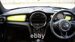MK3 Mini Cooper/S / One F55 F56 F57 Neon Yellow Dashboard Panel Cover For LHD