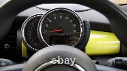 MK3 Mini Cooper/S / One F55 F56 F57 Neon Yellow Dashboard Panel Cover For LHD