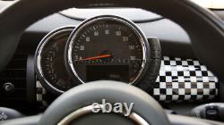 MK3 Mini Cooper / S/One / JCW F55 F56 F57 Checkered Flag Border Panel Cover LHD