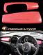 Mk3 Mini Cooper / S/one / Jcw F55 F56 F57 Pink Dashboard Panel Cover For Lhd