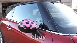 MK3 Mini Cooper / S/One / JCW F55 F56 F57 Vivid Rose Mirror Cap Covers RHD