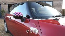 MK3 Mini Cooper / S/One / JCW F55 F56 F57 Vivid Rose Mirror Cap Covers RHD