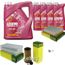 Mann-Filter Inspection Set 9 L Mannol 0W-20 Legend for Mini Cooper One