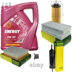Mann Inspection Set 5 L Mannol Energy 5W-30 for Mini Cooper One BMW X2