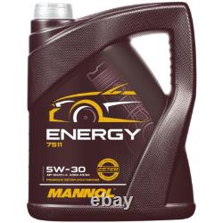 Mann Inspection Set 5 L Mannol Energy 5W-30 for Mini Cooper One BMW X2