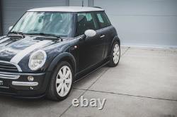 Maxton Additions for Mini Cooper / One R50 Glossy Black Bumpers