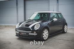 Maxton Additions for Mini Cooper / One R50 Glossy Black Bumpers