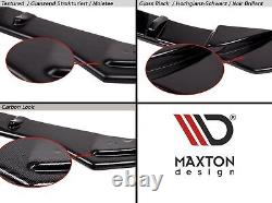 Maxton Gloss Black Front Bumper Lip for Mini Cooper/One R50