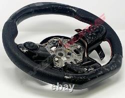 Mini Cooper Countryman S Jcw F54 F55 F56 F60 Carbon Fibre Steering Wheel + Led