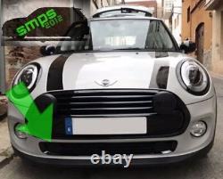Mini Cooper F56 F55 F57 Gloss Black Lower Front Grille Cover, One
