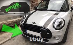 Mini Cooper F56 F55 F57 Gloss Black Lower Front Grille Cover, One