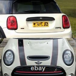 Mini Cooper F56 F57 Complete Gloss Black Dechrome Kit Covers One S JCW