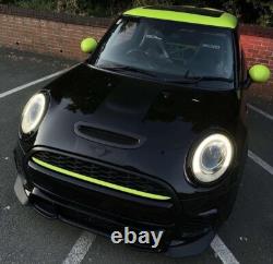 Mini Cooper F56 F57 Complete Gloss Black Dechrome Kit Covers One S JCW