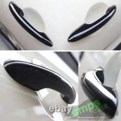 Mini Cooper F56 F57 Complete Gloss Black Dechrome Kit Covers One S JCW