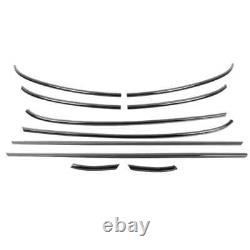 Mini Cooper F56 Glossy Black Metal Trim Border Size, 2014 + One JCW S