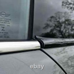 Mini Cooper F56 Glossy Black Metal Trim Border Size, 2014 + One JCW S