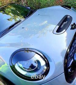 Mini Cooper F56 Head and Tai Light Covers Glossy Black Piano 2014 Cs Jcw One