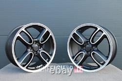 Mini Cooper ONE Clubman R17 4x100 17-inch 7j polished black alloy wheels