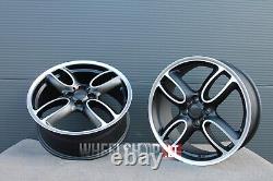 Mini Cooper ONE Clubman R17 4x100 17-inch 7j polished black alloy wheels