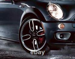 Mini Cooper ONE Clubman R17 4x100 17-inch 7j polished black alloy wheels