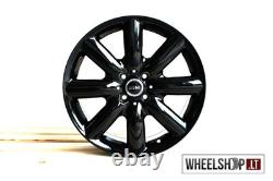 Mini Cooper ONE Clubman R17 4x100 4x 17 inch alloys 7j Gloss Black Wheels