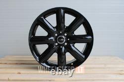 Mini Cooper ONE Clubman R17 4x100 4x 17 inch alloys 7j Gloss Black Wheels
