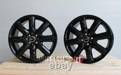 Mini Cooper ONE Clubman R17 4x100 4x 17 inch alloys 7j Gloss Black Wheels