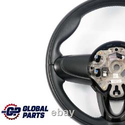 Mini Cooper One F54 F55 F56 F57 F60 Black Leather Sport Steering Wheel 3 Spokes