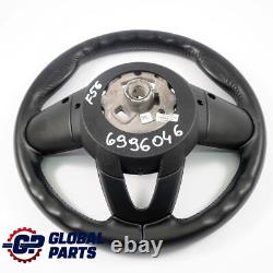 Mini Cooper One F54 F55 F56 F57 F60 Black Leather Sport Steering Wheel 3 Spokes
