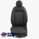 Mini Cooper One F55 Left Front Seat Black Carbon Fabric Fireworks