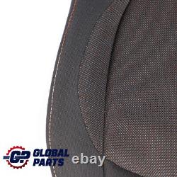 Mini Cooper One F55 Left Front Seat Black Carbon Fabric Fireworks