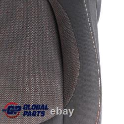 Mini Cooper One F55 Left Front Seat Black Carbon Fabric Fireworks