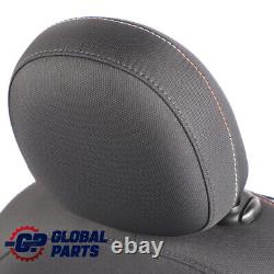 Mini Cooper One F55 Left Front Seat Black Carbon Fabric Fireworks