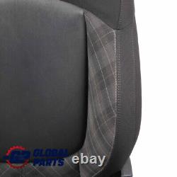 Mini Cooper One F56 Front Seat Sport Cloth / Leather Left Diamond Black