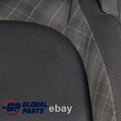 Mini Cooper One F56 Front Seat Sport Cloth / Leather Left Diamond Black