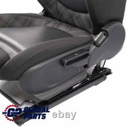 Mini Cooper One F56 Front Seat Sport Cloth / Leather Left Diamond Black