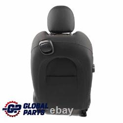 Mini Cooper One F56 Front Seat Sport Cloth / Leather Left Diamond Black