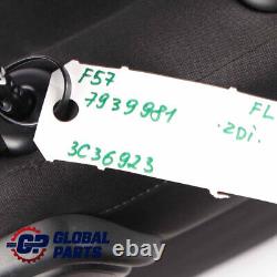 Mini Cooper One F56 Front Seat Sport Cloth / Leather Left Diamond Black