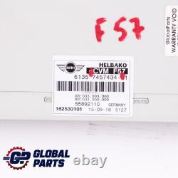 Mini Cooper One F57 Convertible Folding Top Control Module CVM 7457434
