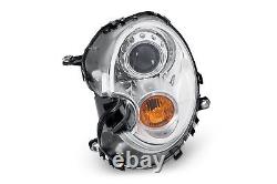 Mini Cooper One Left Xenon Chrome Orange Turn Signal Headlight 06-14